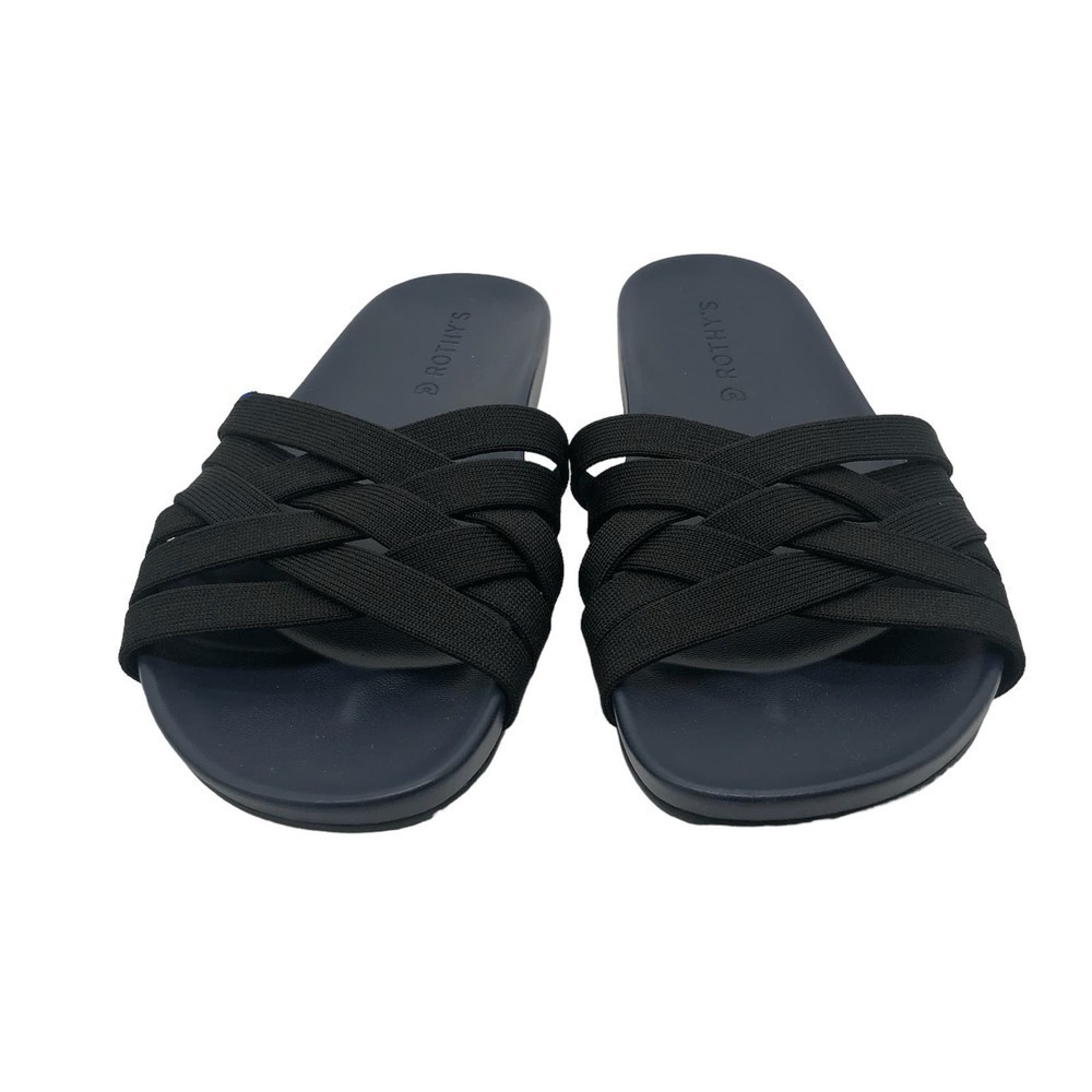 Rothy’s Slide in‎ Black Women’s Size 8 New - Picture 3 of 8